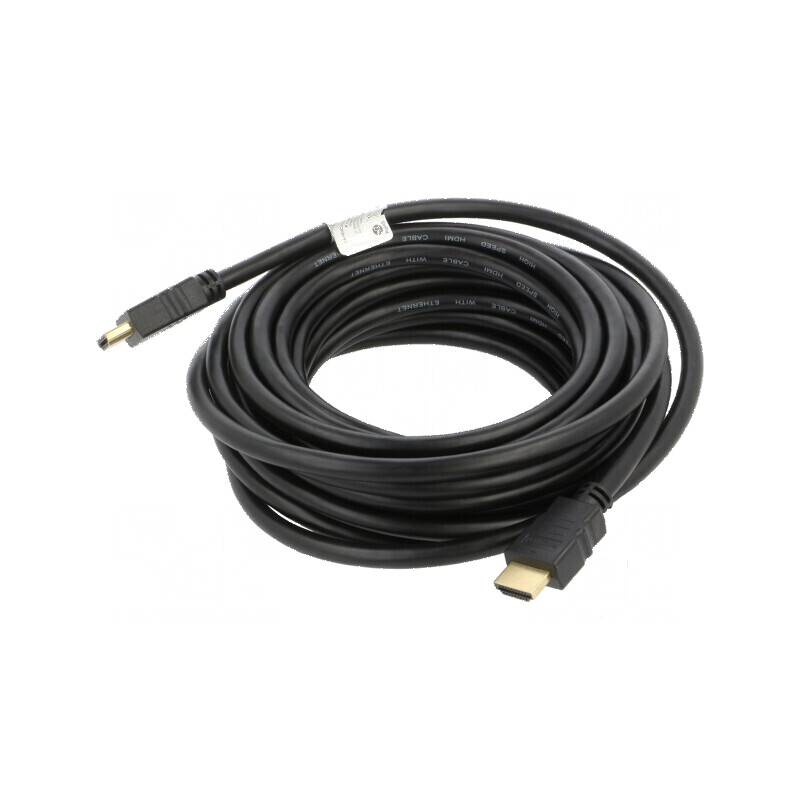 Cablu HDMI 1.4 7,5m negru PVC | Electronic-mag.ro | Componente Electronice