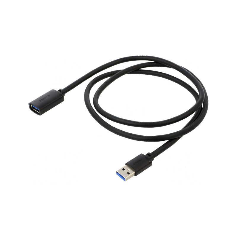 Cablu USB 3.0 A-A 1m negru | Electronic-mag.ro | Componente Electronice