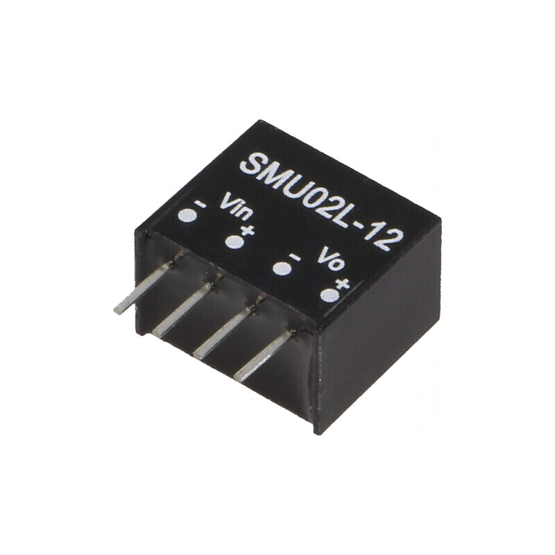 Convertor DC/DC 2W 4,5-5,5V la 12V 33-167mA | Electronic-mag.ro | Componente Electronice