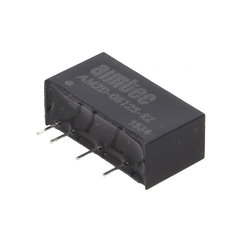 Convertor DC/DC 2W 4,5-5,5V la 12VDC 167mA SIP7 | Electronic-mag.ro | Componente Electronice
