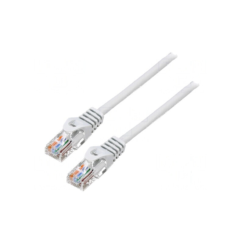 Cabluri de rețea U/UTP 5e litat CCA PVC gri 30m 26AWG | Electronic-mag.ro | Componente Electronice