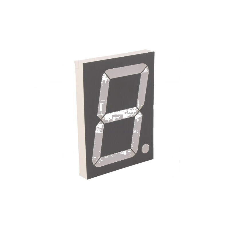Afișaj LED 7 segmente 101,6mm 4 caractere roșii 30-60mcd | Electronic-mag.ro | Componente Electronice