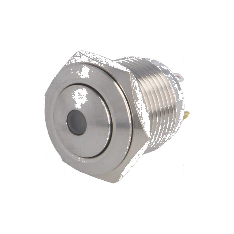 Comutator anti-vandalism Poz 2 SPST-NO 2A/36VDC IP65 roșu | Electronic-mag.ro | Componente Electronice