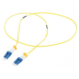 Patch cord fibră OS2 LC/UPC 0,5m LSZH | Electronic-mag.ro | Componente Electronice