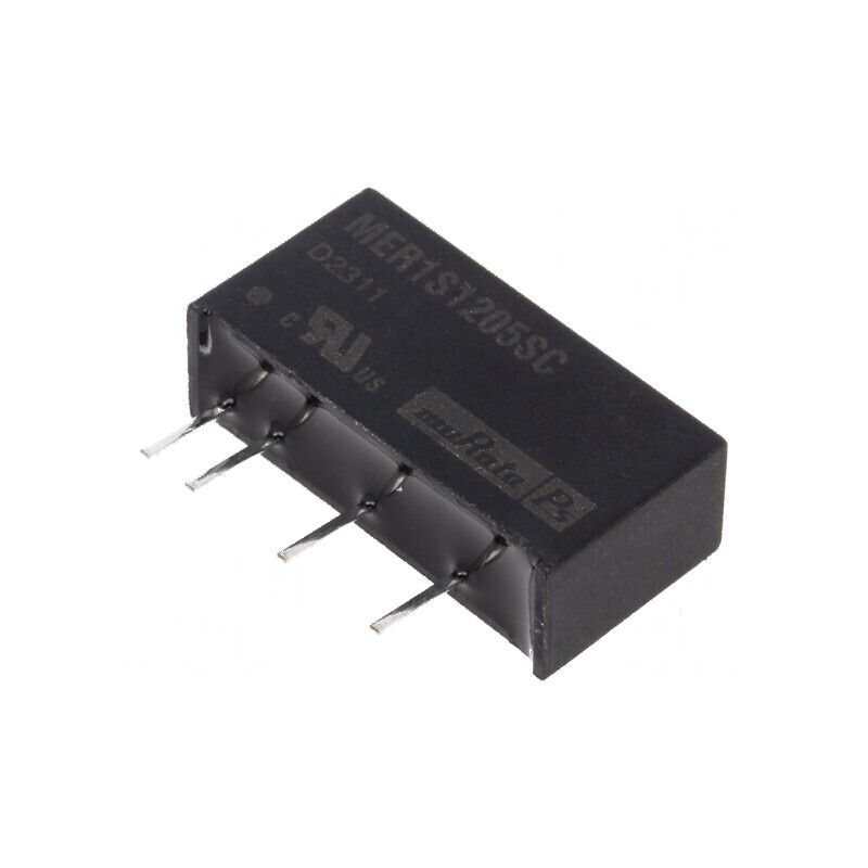Convertor DC/DC 1W 10,8-13,2V la 5V 200mA SIP | Electronic-mag.ro | Componente Electronice
