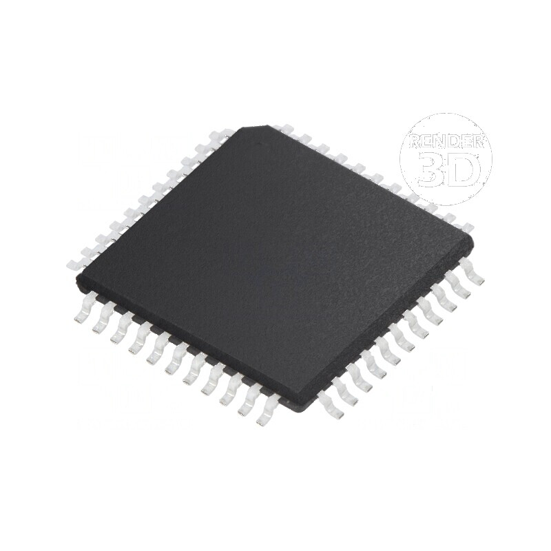 Microcontroler 8051 UART AT89 LQFP44 2,4-5,5VDC | Electronic-mag.ro | Componente Electronice