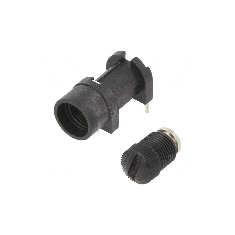 Clemă siguranţă cilindrică PCB 5x20mm 6,3A UL94V-0 | Electronic-mag.ro | Componente Electronice