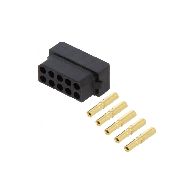 Conector cablu-cablu/PCB mufe mamă PIN 10 Datamate L-Tek | Electronic-mag.ro | Componente Electronice