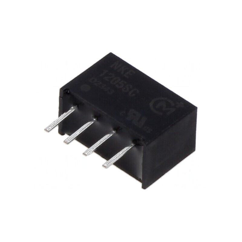 Convertor DC/DC 1W 10,8-13,2V la 5V 200mA SIP | Electronic-mag.ro | Componente Electronice