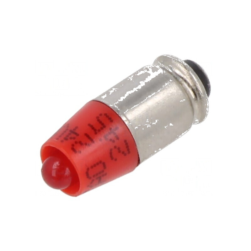 Lampă LED roșie S5,7s 24VDC 24VAC cu 1 diod | Electronic-mag.ro | Componente Electronice