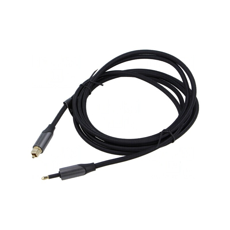 Cablu audio Toslink 3,5mm mini mufa, 2m, placare aurita | Electronic-mag.ro | Componente Electronice Cablu audio Toslink 3,5mm mini mufa, 2m, placare aurita | Electronic-mag.ro | Componente Electronice