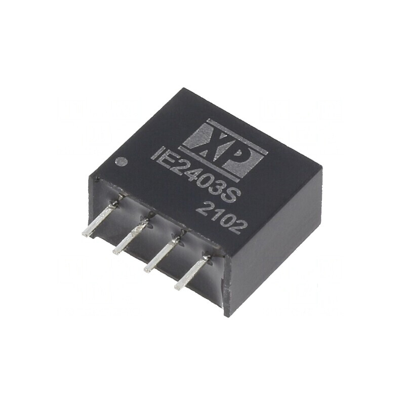 Convertor DC/DC 1W 24V la 3,3V 300mA SIP THT | Electronic-mag.ro | Componente Electronice