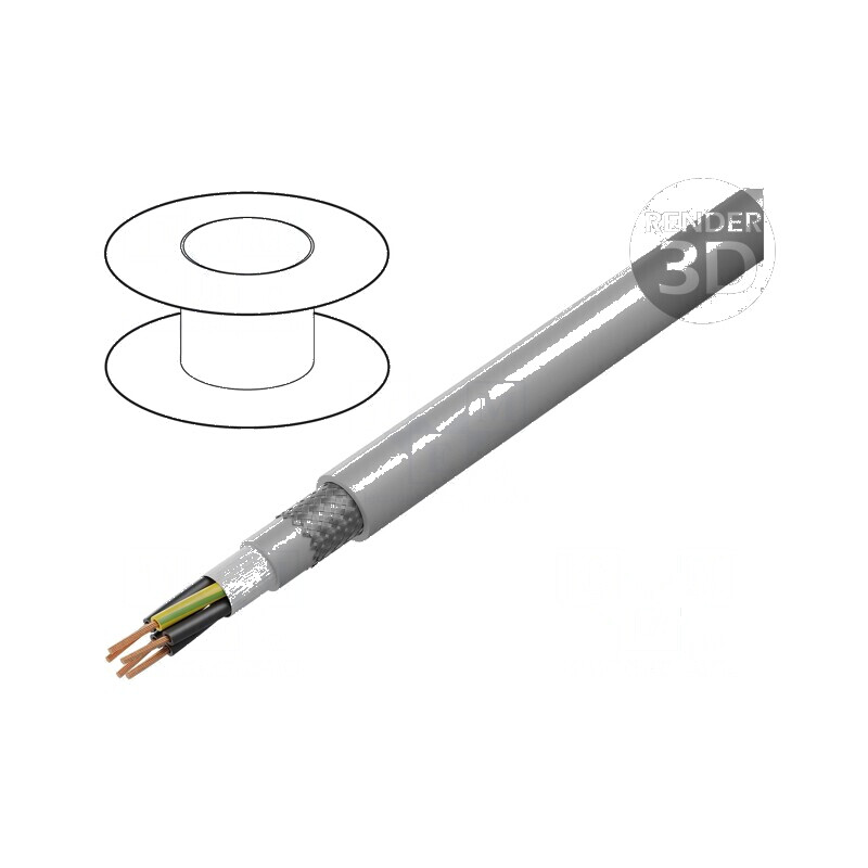 Cablu de control ÖLFLEX® FD CLASSIC 810 CY 5G1mm2 gri | Electronic-mag.ro | Componente Electronice Cablu de control ÖLFLEX® FD CLASSIC 810 CY 5G1mm2 gri | Electronic-mag.ro | Componente Electronice