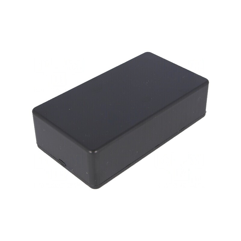 Carcasă universală ABS neagră 62mm x 112mm x 31mm 1591 | Electronic-mag.ro | Componente Electronice