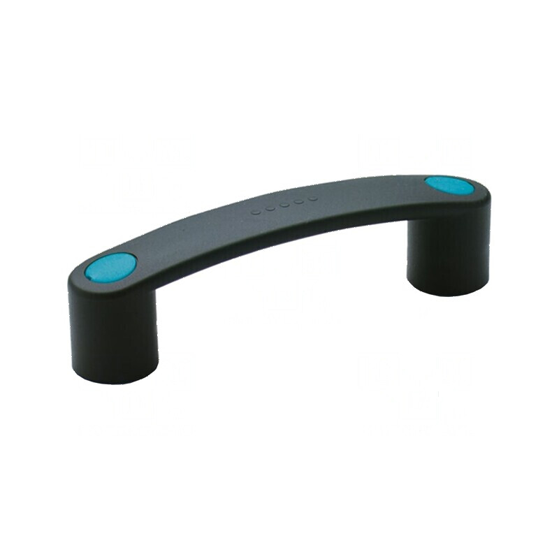 Suport tehnopolimer PA negru 39mm x 144mm x 26mm F2 1,8kN | Electronic-mag.ro | Componente Electronice