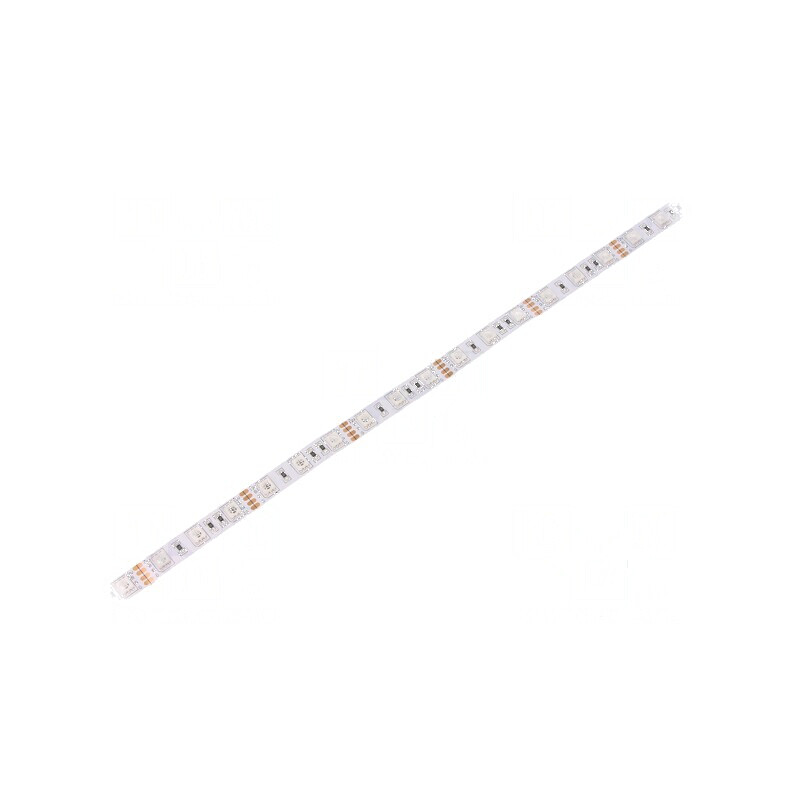 Bandă LED RGB 5050 12V 60 LED/m 10mm PCB alb IP20 14,4W/m | Electronic-mag.ro | Componente Electronice Bandă LED RGB 5050 12V 60 LED/m 10mm PCB alb IP20 14,4W/m | Electronic-mag.ro | Componente Electronice