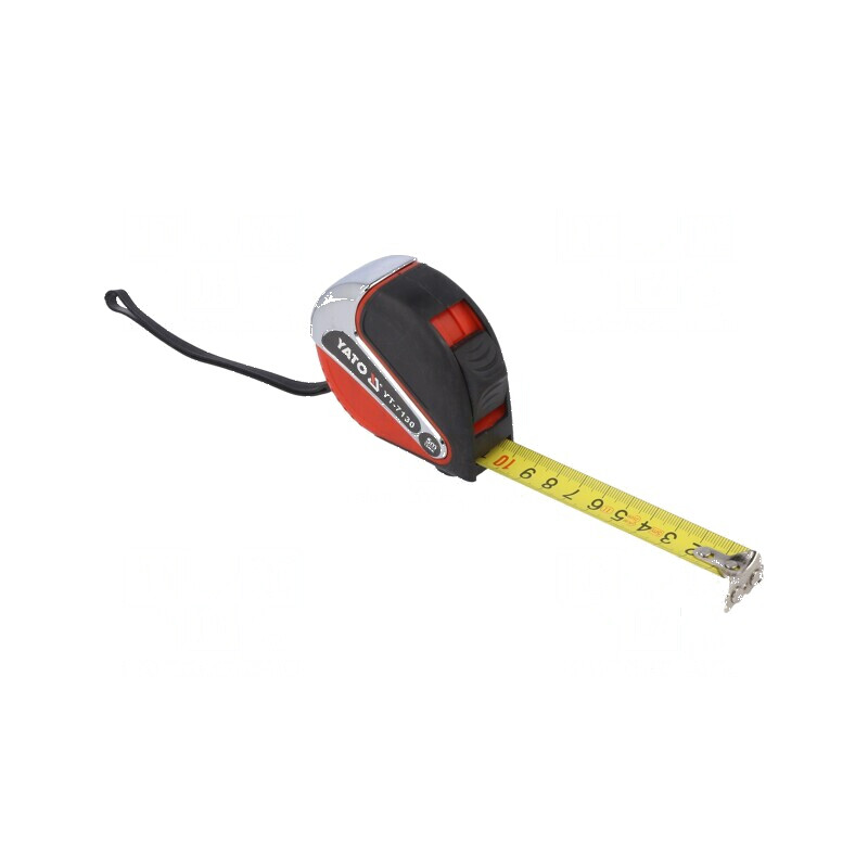 Ruletă de măsură 5m x 19mm, carcasă ABS și metal | Electronic-mag.ro | Componente Electronice
