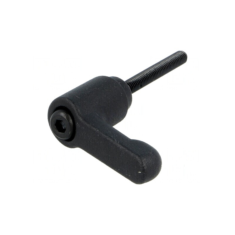 Manetă franceză 32mm cu corp negru | Electronic-mag.ro | Componente Electronice
