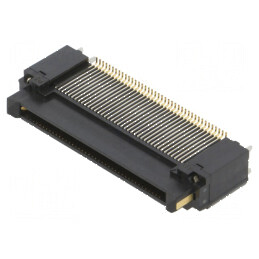 Conector PCB-PCB tată PIN 80 0,8mm FX18 aurit SMT 18,65mm | Electronic-mag.ro | Componente Electronice
