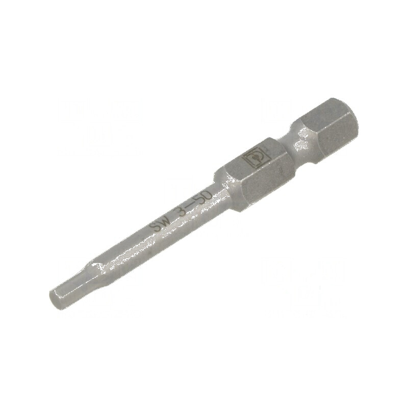 Capăt de șurubelniță imbus HEX 3mm - Lungime 50mm | Electronic-mag.ro | Componente Electronice