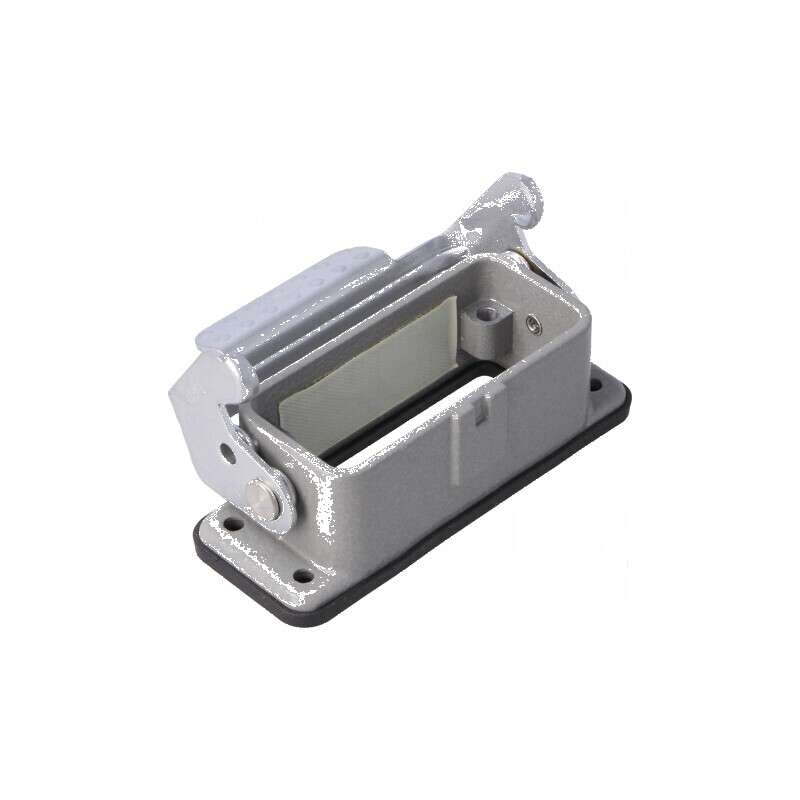 Carcasă conectori HDC D10A cu clichet IP65 | Electronic-mag.ro | Componente Electronice
