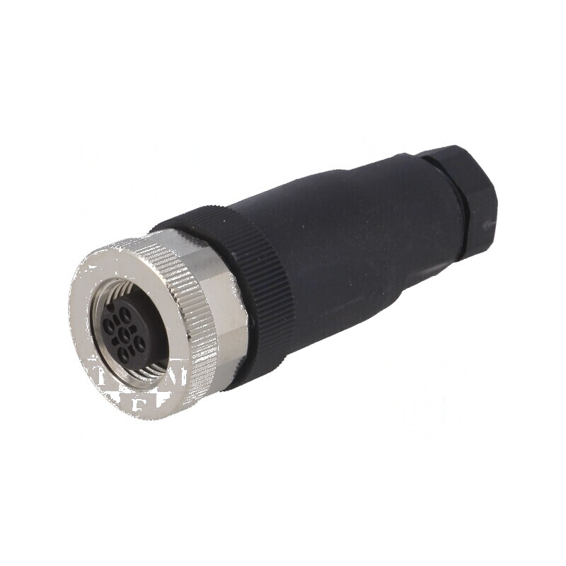 Conector M12 mufă PIN 3 mamă A-DeviceNet CANopen IP67 | Electronic-mag.ro | Componente Electronice