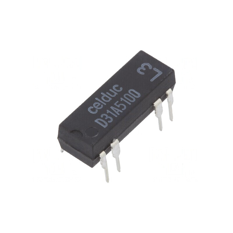 Releu senzor reed SPST-NO 12VDC 1A max 100VDC 10W | Electronic-mag.ro | Componente Electronice