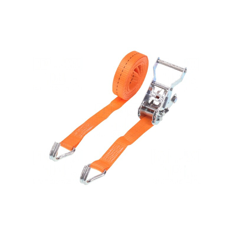 Bandă de fixare portocalie 8m x 25mm 1500kg | Electronic-mag.ro | Componente Electronice