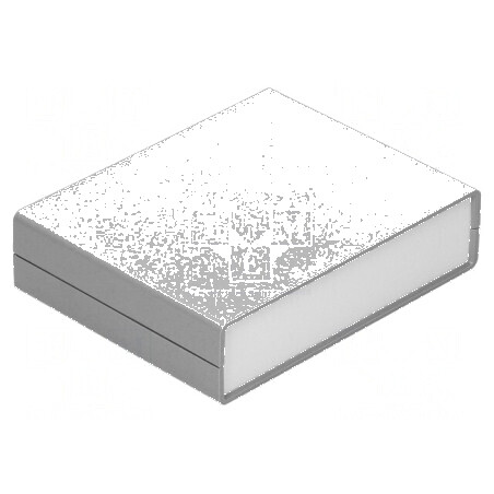 Carcasă ABS gri închis IP54 cu panou 140mm x 110mm x 35mm | Electronic-mag.ro | Componente Electronice