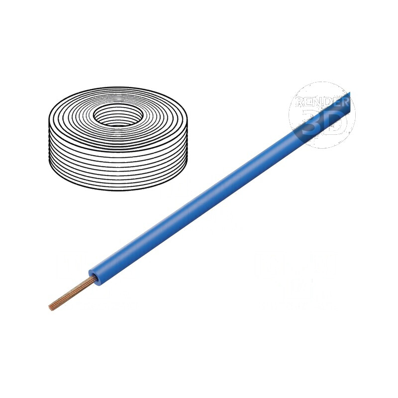 Cablu H07Z-K 16mm2 LSZH albastru 100m 450V 750V | Electronic-mag.ro | Componente Electronice