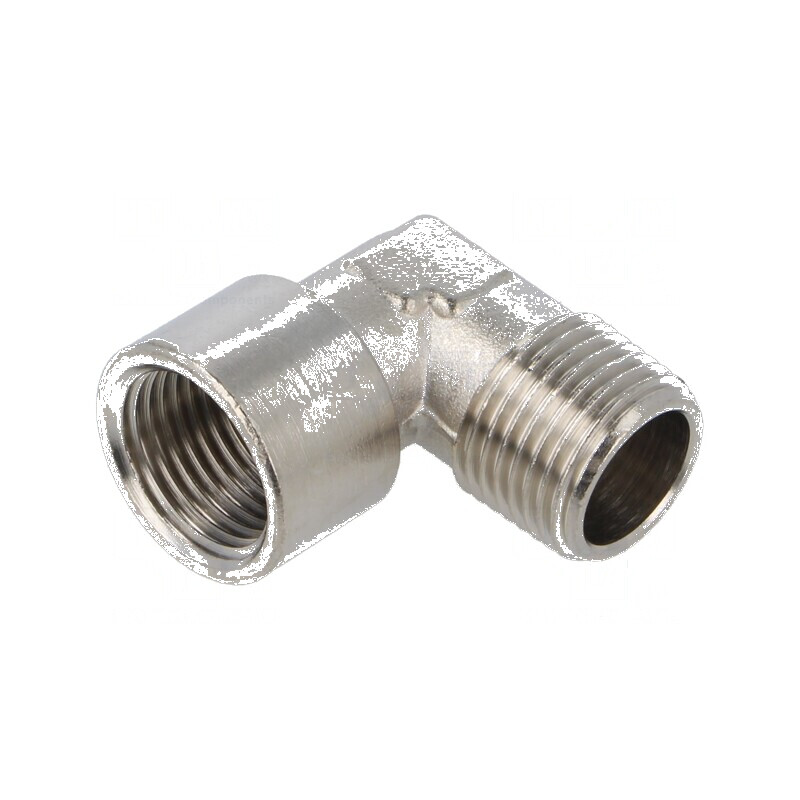 Fiting filetat din alamă nichelată, maxim 10 bar | Electronic-mag.ro | Componente Electronice