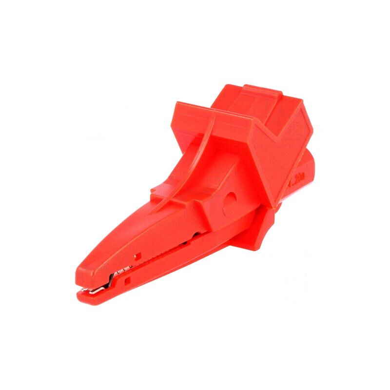 Bornă crocodil 20A 1kVDC roşie pentru cabluri max. 25mm | Electronic-mag.ro | Componente Electronice Bornă crocodil 20A 1kVDC roşie pentru cabluri max. 25mm | Electronic-mag.ro | Componente Electronice