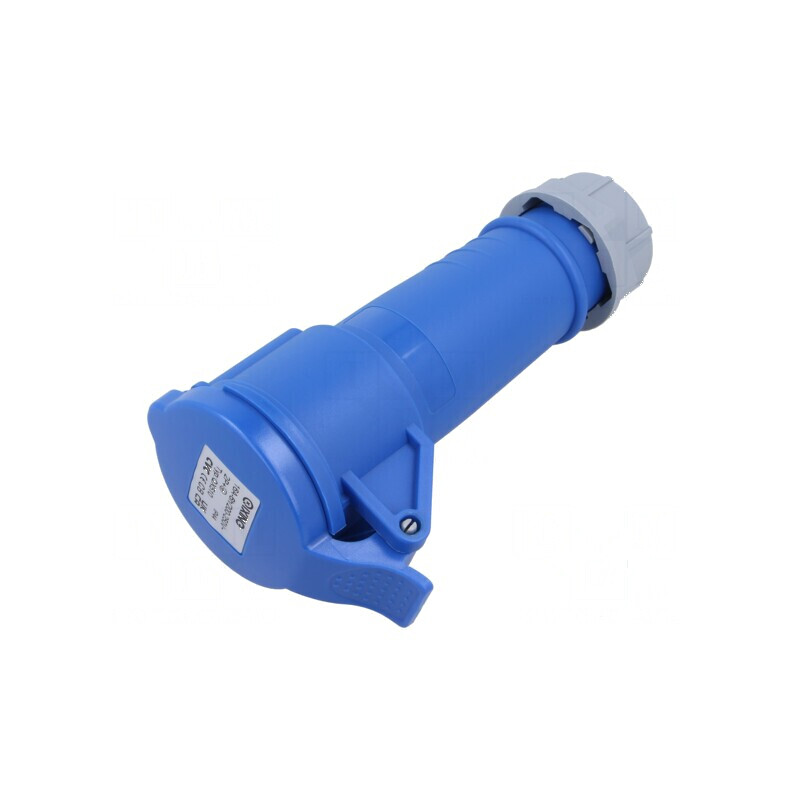 Conector alimentare AC 16A IEC 60309 IP44 mufă mamă 3 pini | Electronic-mag.ro | Componente Electronice