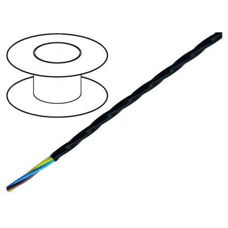 Cablu ÖLFLEX® HEAT 205 MC 3G0,75mm2 FEP negru | Electronic-mag.ro | Componente Electronice
