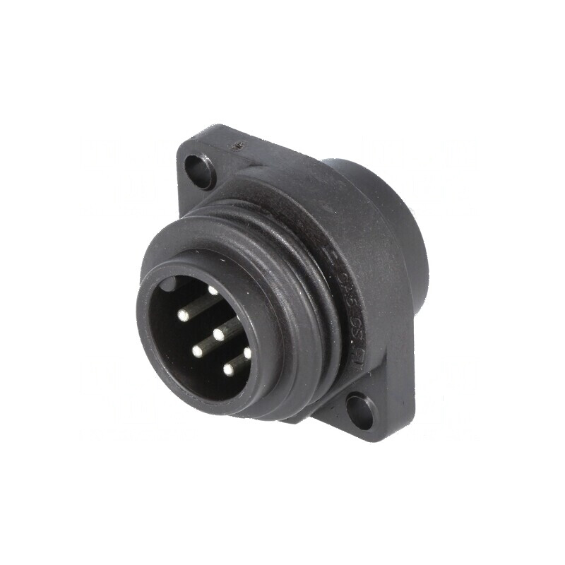Conector circular soclu tată IP67 7 pini 250V | Electronic-mag.ro | Componente Electronice