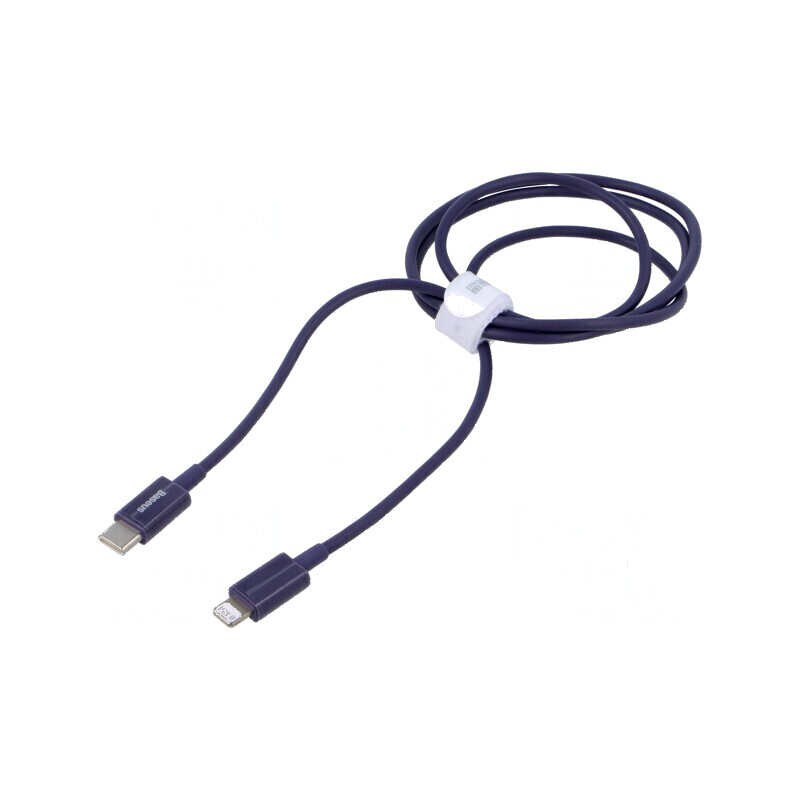 Cablu USB 2.0 Apple Lightning și USB C, 1m, High Speed | Electronic-mag.ro | Componente Electronice