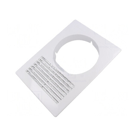 Grilaj de ventilație alb, dimensiuni 250x180x30mm | Electronic-mag.ro | Componente Electronice