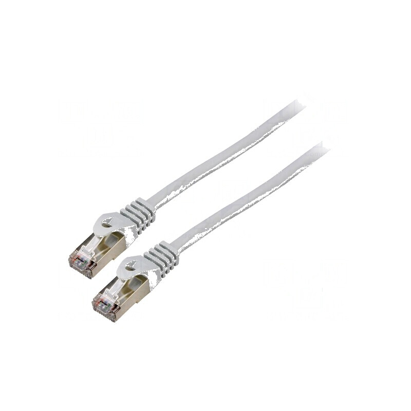 Cabluri de rețea F/UTP 6 litat CCA PVC gri 15m 26AWG | Electronic-mag.ro | Componente Electronice