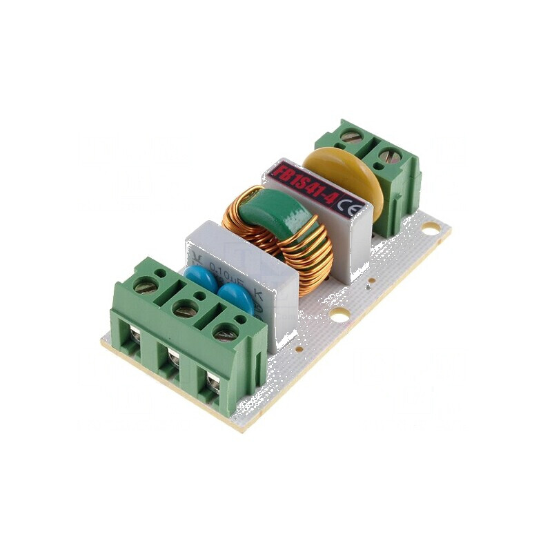 Filtru anti-interferenţe 250VAC 0.1uF 500uH 4A | Electronic-mag.ro | Componente Electronice