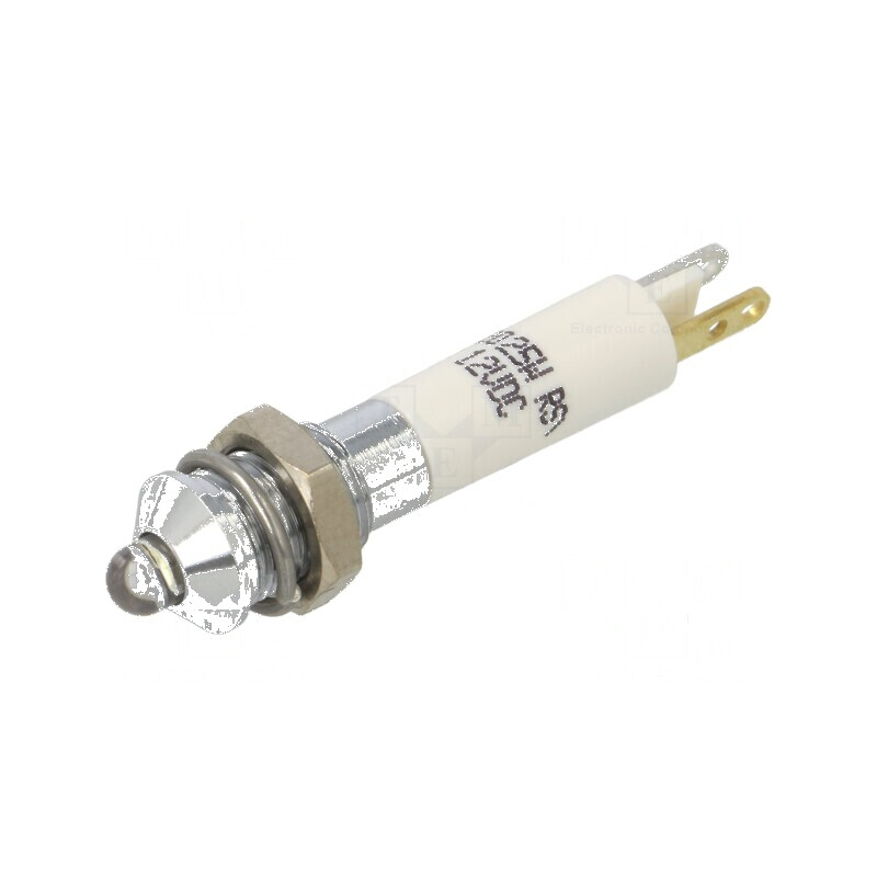 Lampă LED convexă albă 12VDC Ø6mm IP40 ØLED 3mm | Electronic-mag.ro | Componente Electronice Lampă LED convexă albă 12VDC Ø6mm IP40 ØLED 3mm | Electronic-mag.ro | Componente Electronice