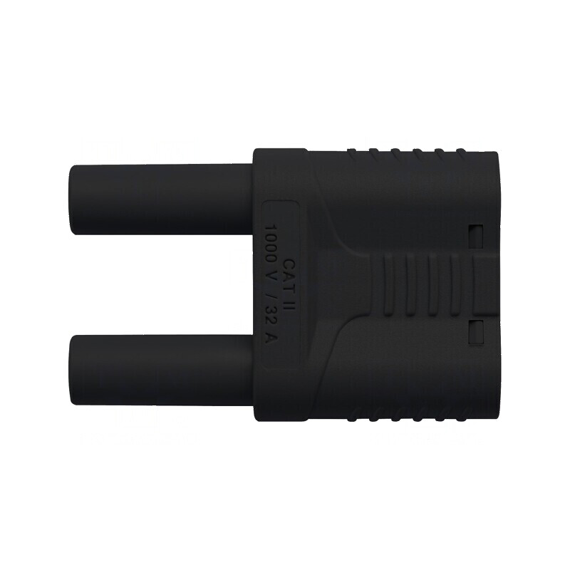 Conector banană 4mm 32A 1kVAC negru | Electronic-mag.ro | Componente Electronice