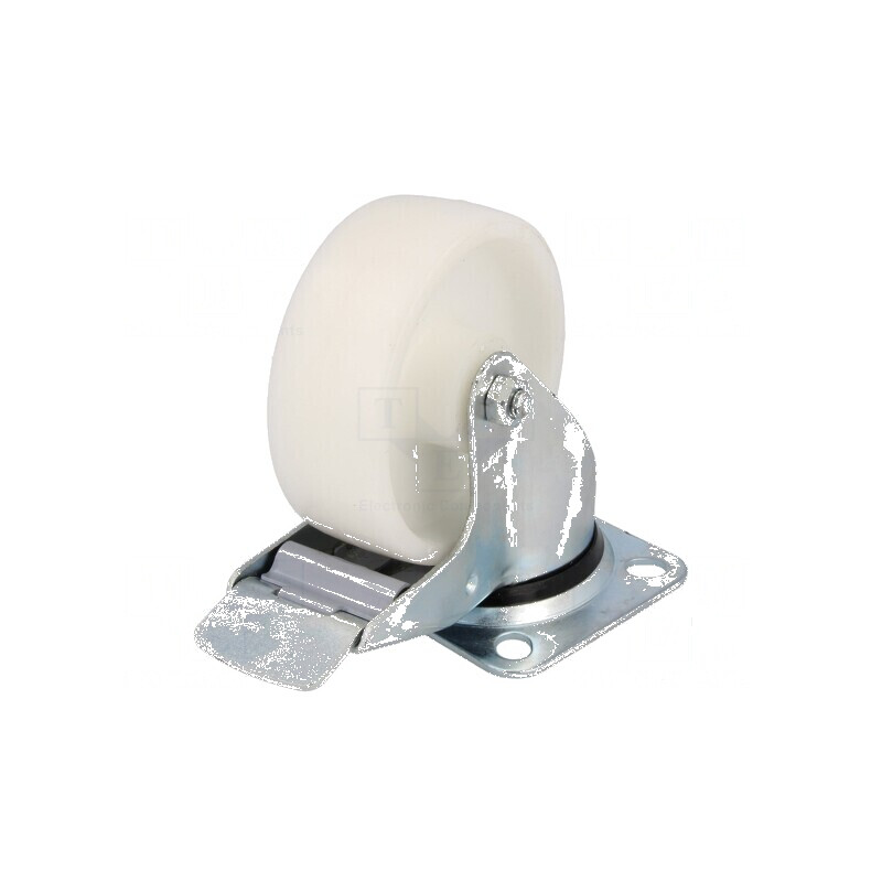 Roată de transport 100mm, 35mm, 128mm, 125kg | Electronic-mag.ro | Componente Electronice