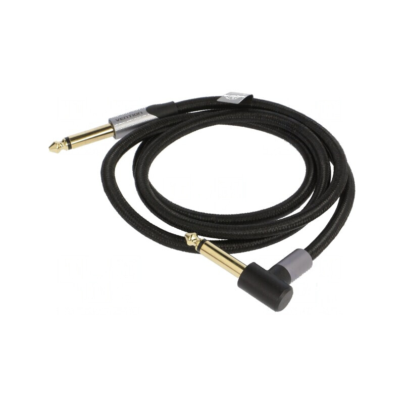Cablu Jack 6,35mm unghiular, 1m, negru | Electronic-mag.ro | Componente Electronice Cablu Jack 6,35mm unghiular, 1m, negru | Electronic-mag.ro | Componente Electronice