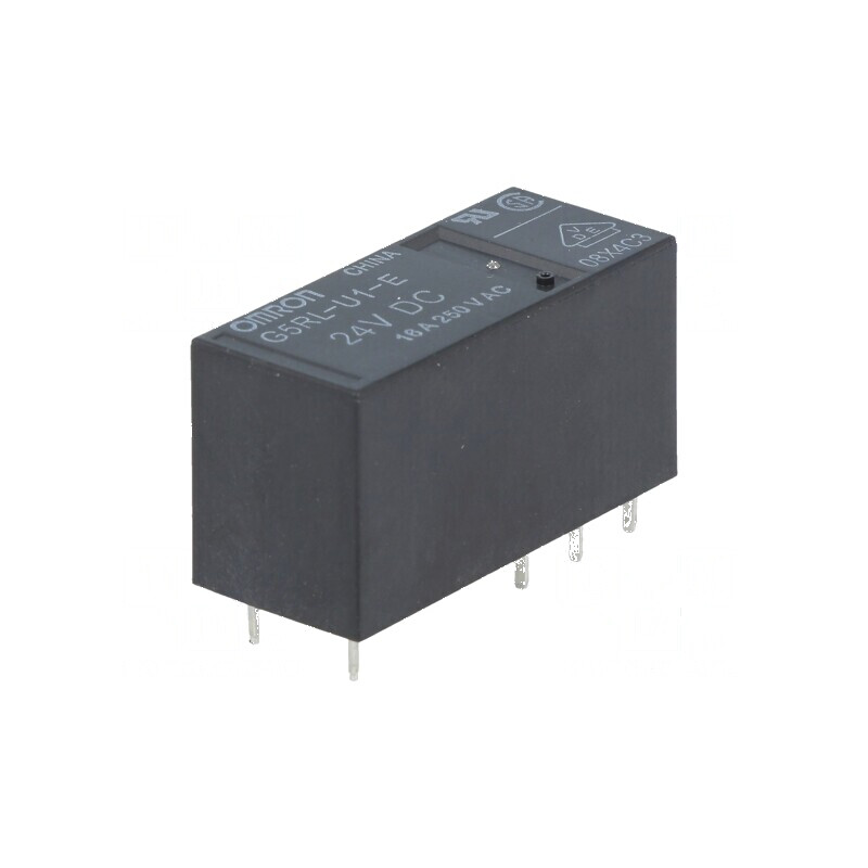 Releu electromagnetic SPDT 24VDC, 16A | Electronic-mag.ro | Componente Electronice
