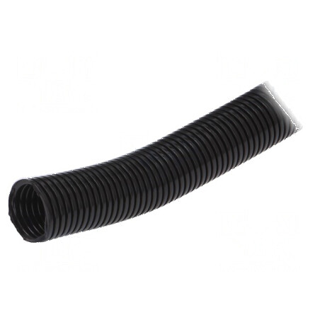 Tub de protecție poliamidă neagră 23mm -40÷120°C | Electronic-mag.ro | Componente Electronice