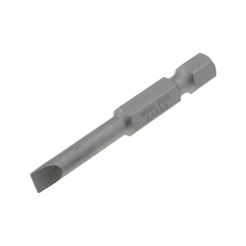 Capăt şurubelniţă plată 6,5x1,2mm 50mm | Electronic-mag.ro | Componente Electronice