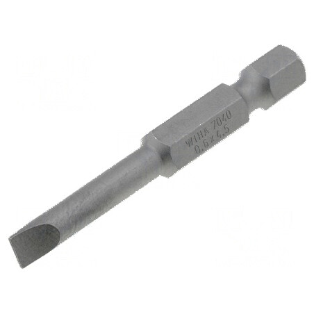 Capăt şurubelniţă plată 6,5x1,2mm 50mm | Electronic-mag.ro | Componente Electronice