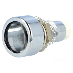 Montură metalică convexă pentru LED 5mm IP67 | Electronic-mag.ro | Componente Electronice