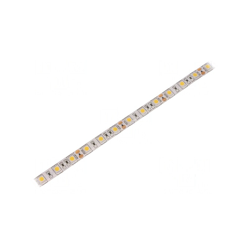 Bandă LED alb cald 5050 12V, 60 LED/m, 10mm, IP65 | Electronic-mag.ro | Componente Electronice
