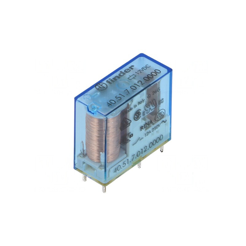Releu electromagnetic miniatural 12V | Electronic-mag.ro | Componente Electronice